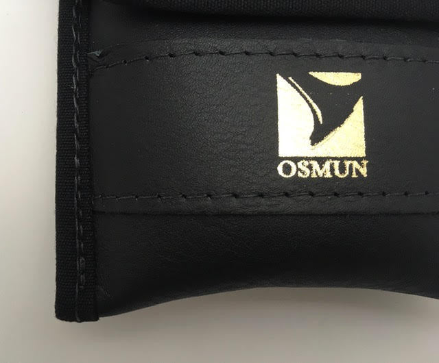 Horn Double Mouthpiece Pouch in Leather