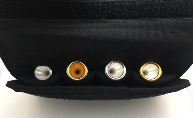 French Horn 4 Mouthpiece Pouch Leather