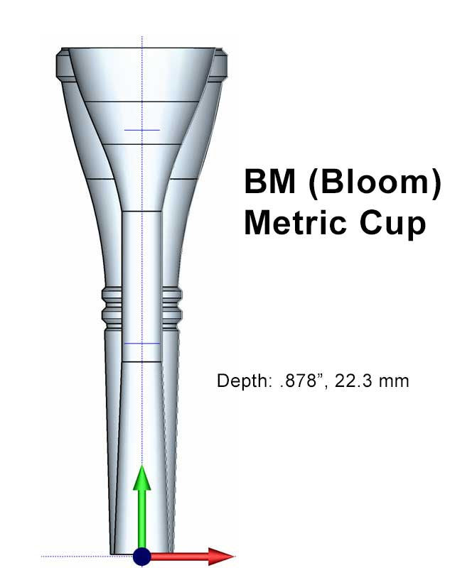 Osmun Metric Horn Cup