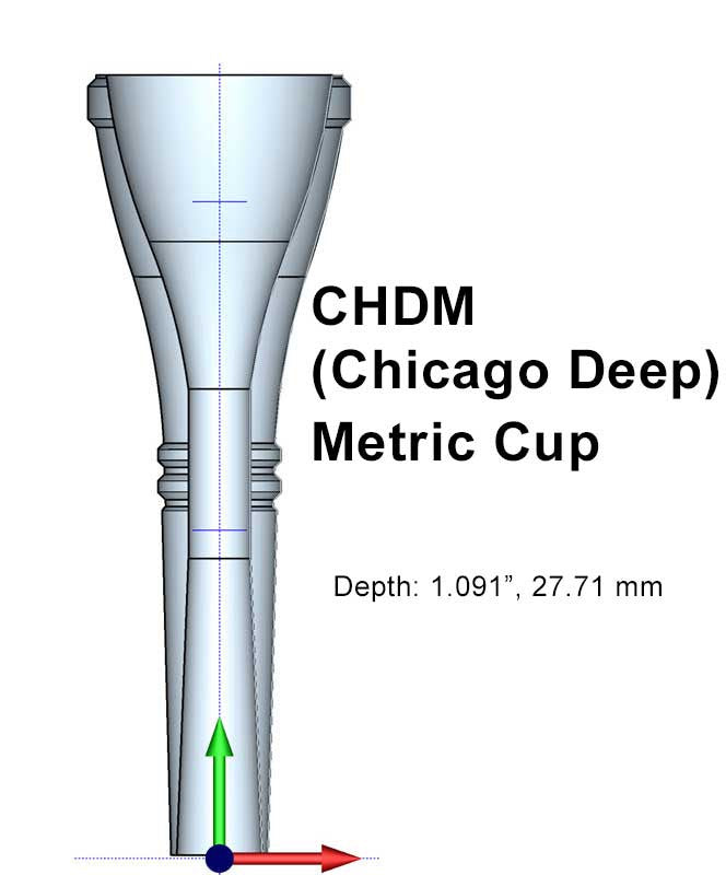 Osmun Metric Horn Cup
