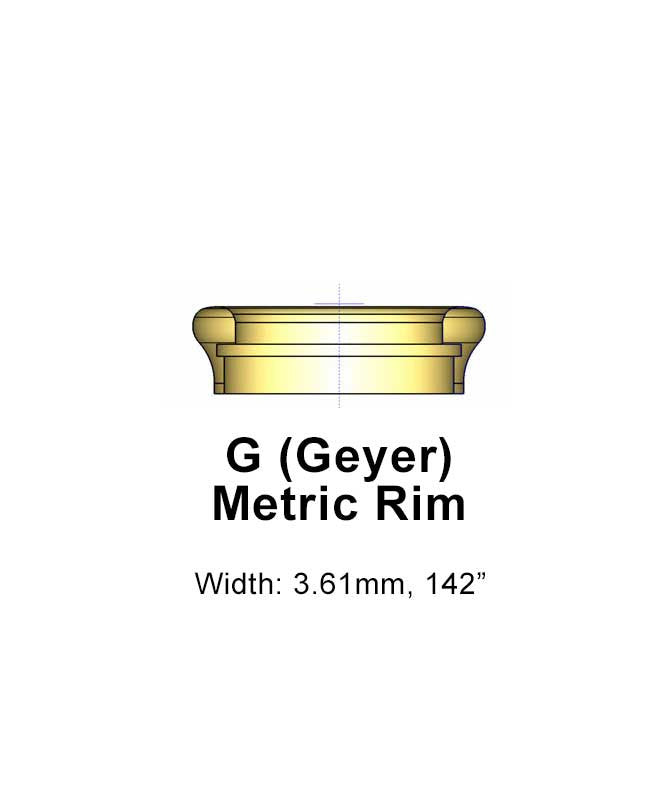 Osmun Metric Horn Rim