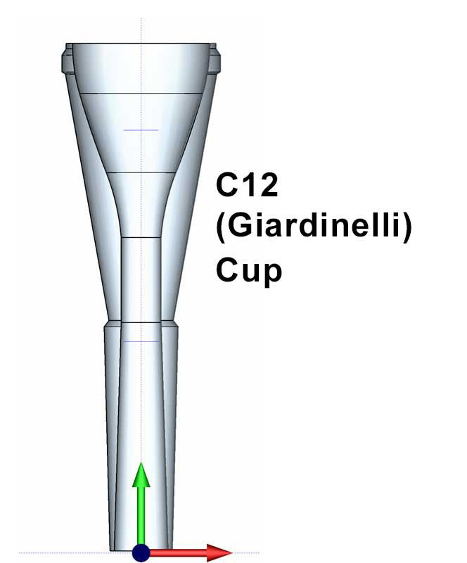 Giardinelli C Replica Horn Cup