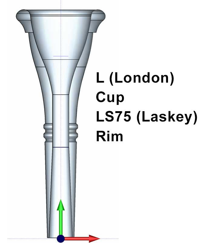 Osmun One Piece Horn Mouthpiece