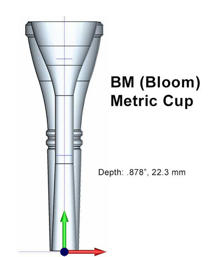 Osmun Metric Horn Cup
