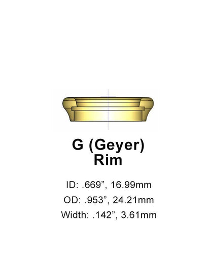 Osmun Standard Horn Rim