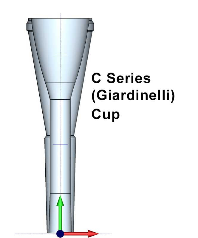 Giardinelli C Replica Horn Cup