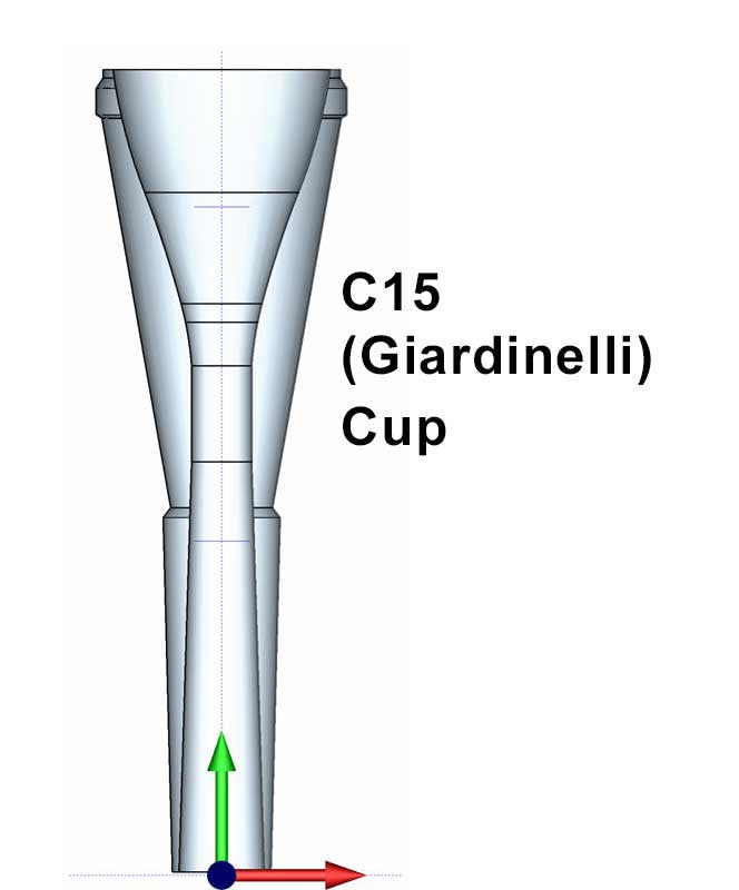 Giardinelli フレンチホルンマウスピース C15 ジャルディネリ Giardinelliのマウスピースを「新品」で購入した。 - この街でどう住む