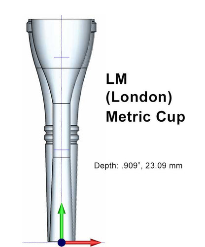 Osmun Metric Horn Cup