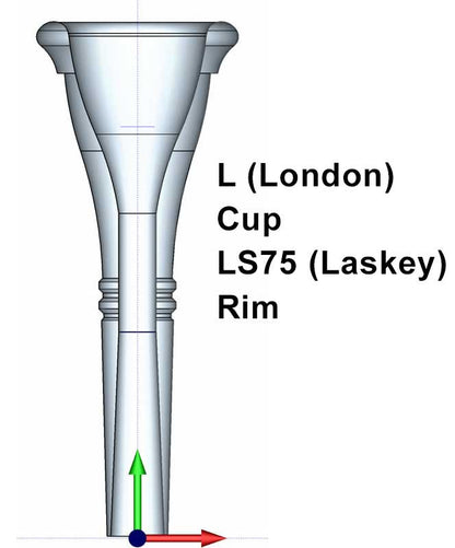 Osmun One Piece Horn Mouthpiece