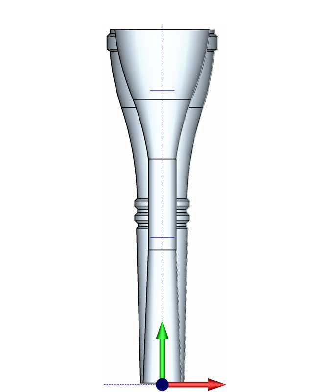 Osmun Standard Horn Cup